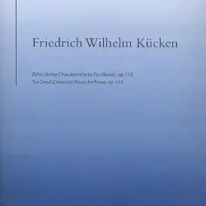 Kostenloser Rückversand 10 kleine Charakterstücke op.113 für Klavier