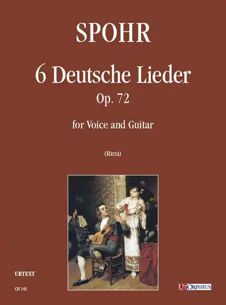 Garantierte Lieferung 6 deutsche Lieder op.72 für Gesang und Gitarre
