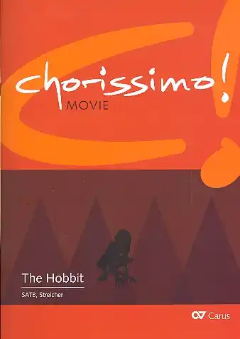 Sonderangebot Chorissimo Movie Band 2 - The Hobbit für gem Chor (Schulchor) und Streicher