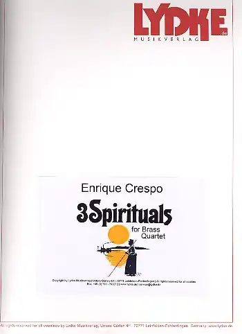 3 Spirituals für 2 Trompeten und 2 Posaunen Jetzt Kaufen