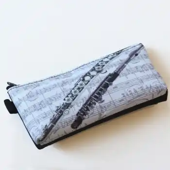 Top-Angebot Stift-Etui Flöte 20x10 cm