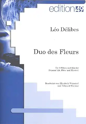 Billig Duo des fleurs für 2 Flöten und Klavier (Sopran, Alt, Flöte und Klavier)