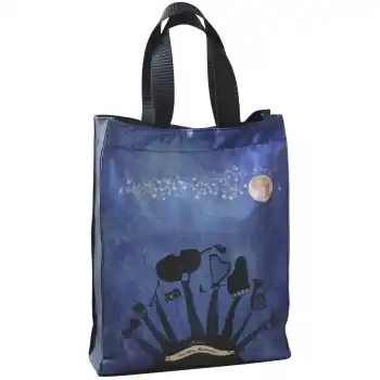 Nylon-Tasche mit Boden Mozart Eine kleine Nachtmusik 36 x 44 x 11 cm (mit Trageschlaufen, Innentasch Markenprodukt