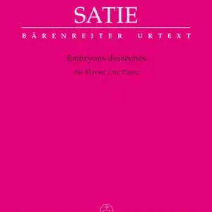 Preisknaller Embryons desséchés für Klavier