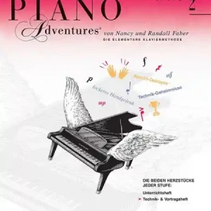 Piano Adventures Stufe 2 - Technik- und Vortragsheft Band 2 für Klavier Sonderangebot