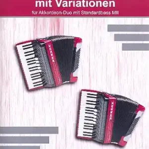 Neu Echo Intrada mit Variationen für 2 Akkordeons