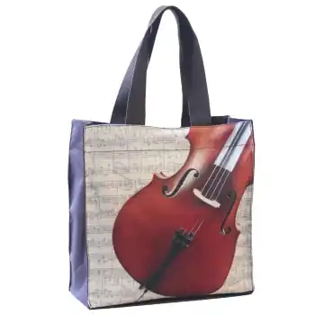 Direkt Vom Hersteller Nylon-Tasche mit Boden Violoncello 33x33x13 cm (mit Trageschlaufen, Innentasche, Magnetverschluss)