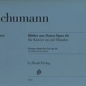 Geprüft Bilder aus Osten op.66 für Klavier zu 4 Händen