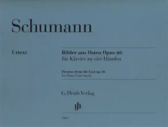 Geprüft Bilder aus Osten op.66 für Klavier zu 4 Händen