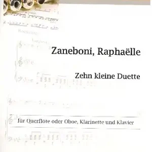 10 kleine Duette für Flöte (Oboe), Klarinette und Klavier Neu Im Sortiment