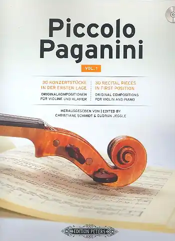 Piccolo Paganini Band 1 (+CD) für Violine und Klavier Sofort Bestellen