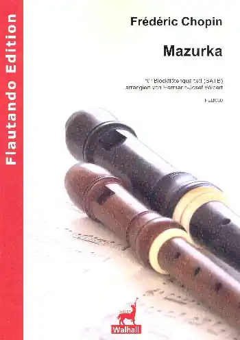 Mazurka für 4 Blockflöten (SATB) Garantierte Lieferung