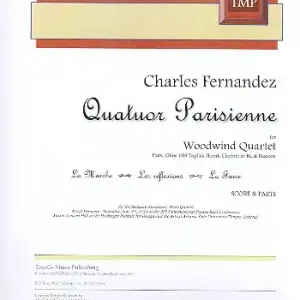 Quatuor parisienne for flute, oboe (english horn), clarinet and bassoon Finale Aktion