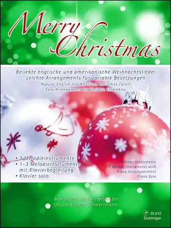 Knallerangebot Merry Christmas für 1-3 Melodieinstrumente (und Klavier ad lib/Klavier solo))