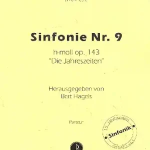 Sonderaktion Sinfonie h-Moll Nr.9 op.143 für Orchester