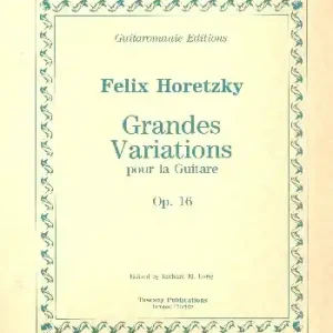 Grandes Variations pour la guitare op.16 for guitar Günstig