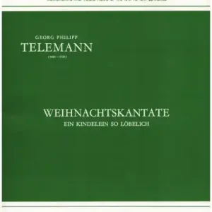 Sale Weihnachtskantate 'Ein Kindelein so löblich' für Soli, gem Chor, Streicher und Orgel
