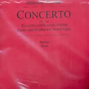 Concerto für Klavier und Blasorchester Heißes Angebot