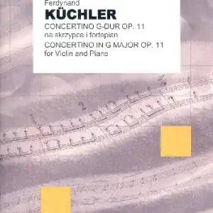 Concertino in G major op.11 for violin and orchestra Letzte Chance