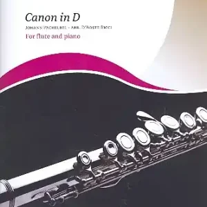 Nur Heute Canon in D for flute and pinao