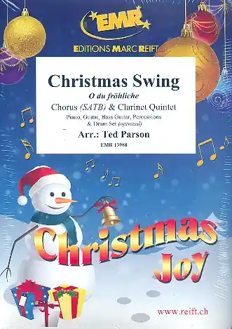 Direkt Vom Hersteller Christmas Swing (O du fröhliche) for mixed chorus and 5 clarinets (rhythm group ad lib)