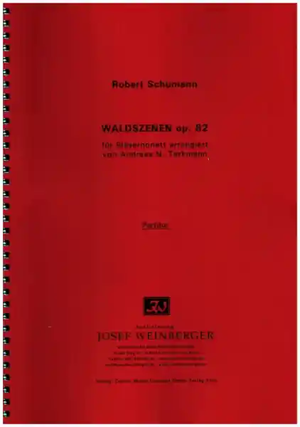 Highlight Waldszenen für Flöte, 2 Oboen, 2 Klarinetten, 2 Hörner, 2 Fagotte und Kb ad lib