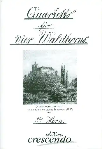 Sale Quartette der Herzoglichen Hofkapelle Ballenstedt Band 1 für 4 Hörner