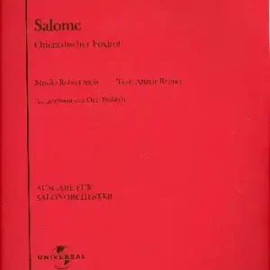 Neu Salome für Salonorchester