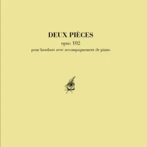 Markenware 2 Pièces op.102 pour hautbois et piano