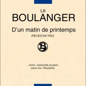 Gratis Versand D'un matin de printemps pour violon, violoncelle et piano
