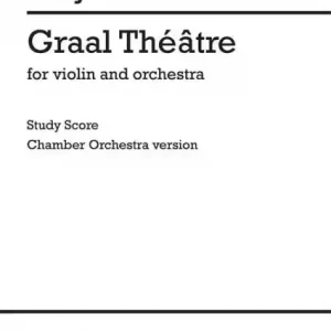 Graal Theatre for violin and orchestra Versand Am Gleichen Tag