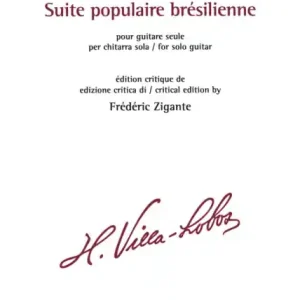 Abverkauf Suite populaire bresilienne pour guitare