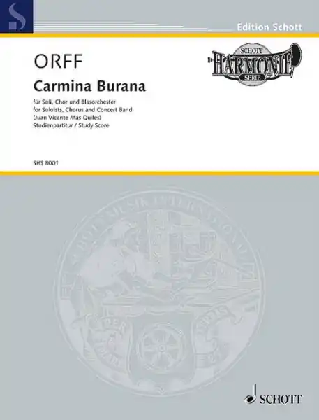 Markenware Carmina Burana für Soli (STBar), gemischter Chor (SATB), Kinderchor und großes Blasor