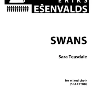 Nur Heute Swans for mixed choir (SSAATTBB) a cappella