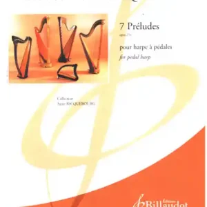 Highlight 7 Préludes pour harpe à pédales