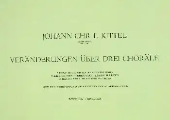 Nur Heute Veränderungen über drei Choräle für Orgel