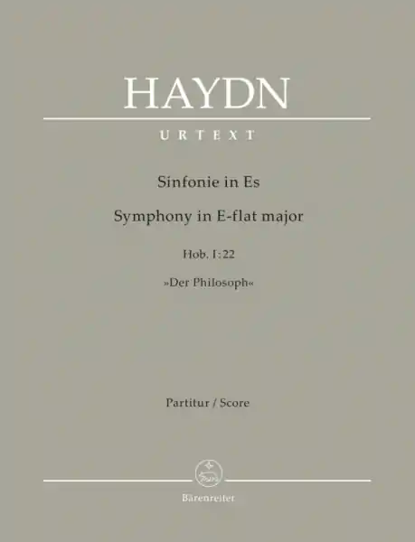 Sinfonie in Es-Dur Hob. I:22 "Der Philosoph" für Orchester Knallerangebot