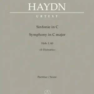 Markenware Sinfonie in C-Dur Hob. I:60 "Il Distratto" für Orchester