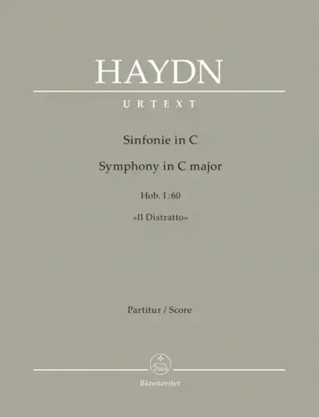 Markenware Sinfonie in C-Dur Hob. I:60 "Il Distratto" für Orchester