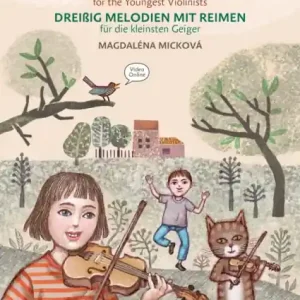 30 Melodien mit Reimen (+Online-Video) für die kleinsten Geiger (+Text) Neu Im Sortiment