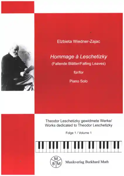 Markenware Hommage à Leschetizky (Fallende Blätter) für Piano solo