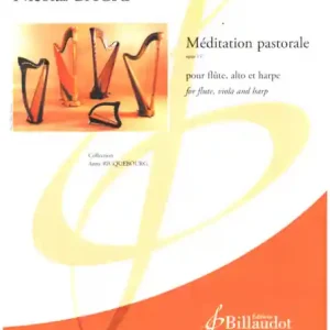 Méditation pastorale op.157 pour flute, alto et harpe Online Kaufen