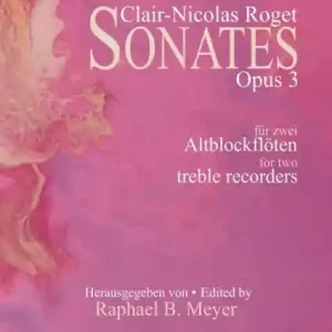 Echt Sonates op.3 für 2 Altblockflöten