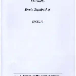 Klarisotto für Klarinette und Klavier Heißes Angebot