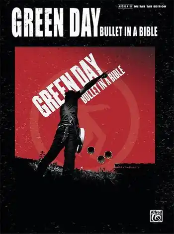 Wochenendangebot Green Day: Bullet in a Bible Songbook vocal/guitar/tab
