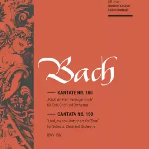 Nach dir Herr verlanget mich Kantate Nr.150 BWV150 Neu Im Sortiment
