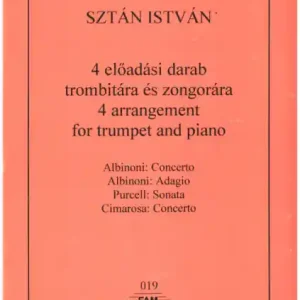 4 Arrangements for trumpet and piano Kracherpreis