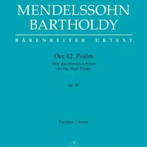 Wie der Hirsch schreit für Soli, gem Chor und Orchester Markenware