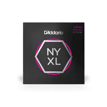 Solange Der Vorrat Reicht D´Addario NYXL0980 8-String Super Light