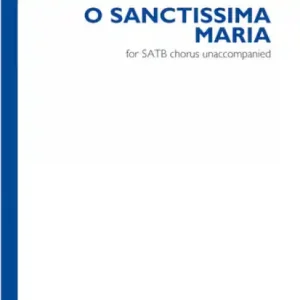 Kracherpreis O Sanctissima Maria for mixed chorus a cappella